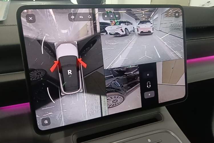 Used Nio ES6 2025 75 kWh Audio And AC Panel