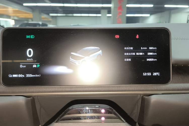 Used Nio ES6 2025 75 kWh Instrument Cluster