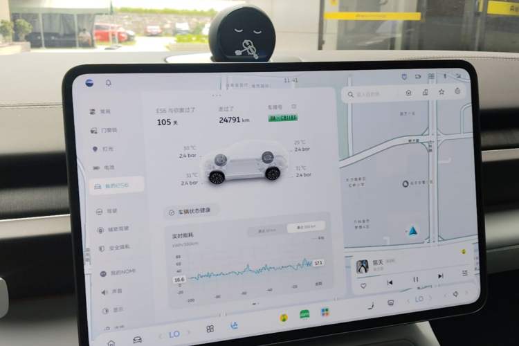 Used Nio ES6 2025 75 kWh Instrument Cluster