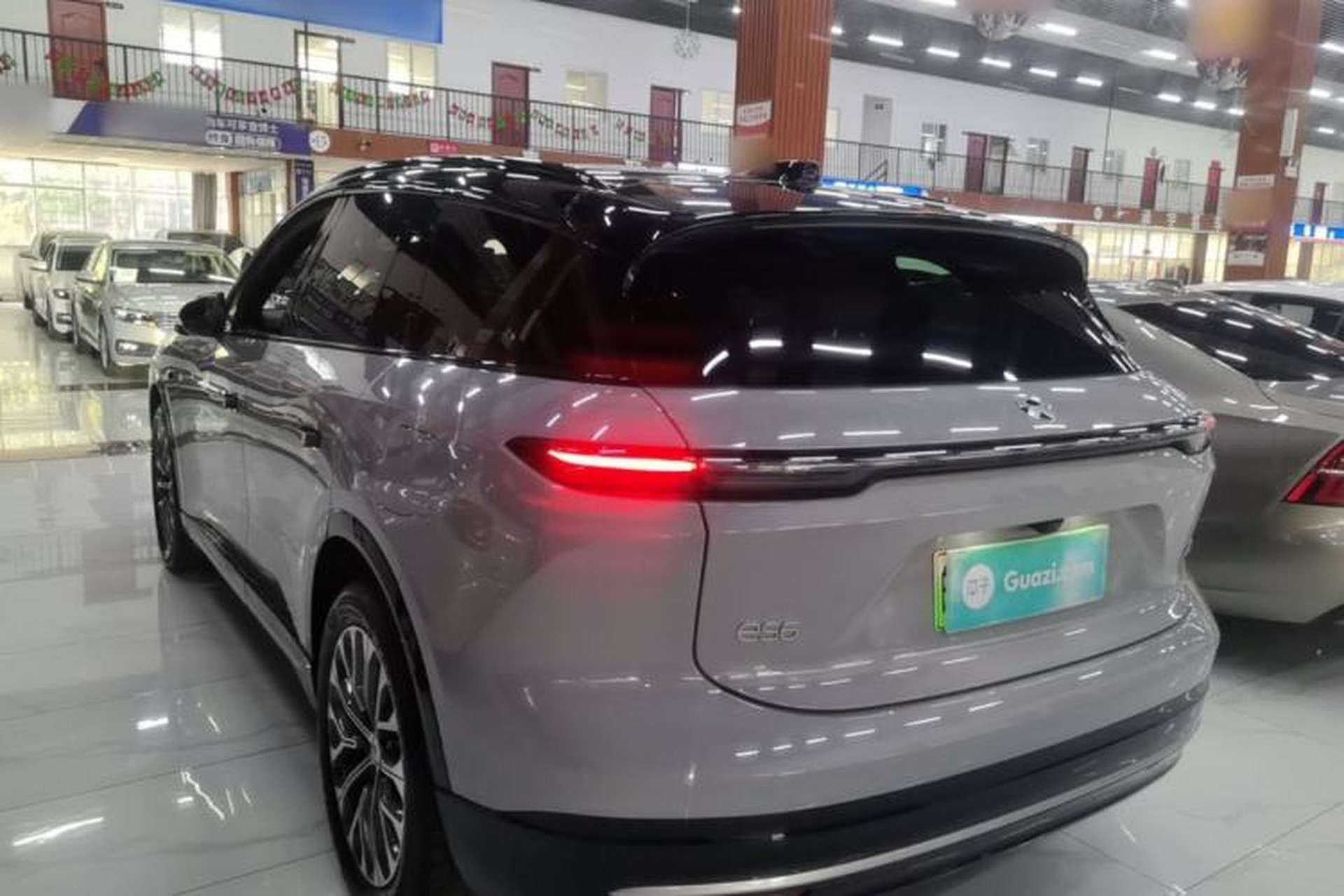 Used Nio ES6 2025 75 kWh Rear Left 45 Deg
