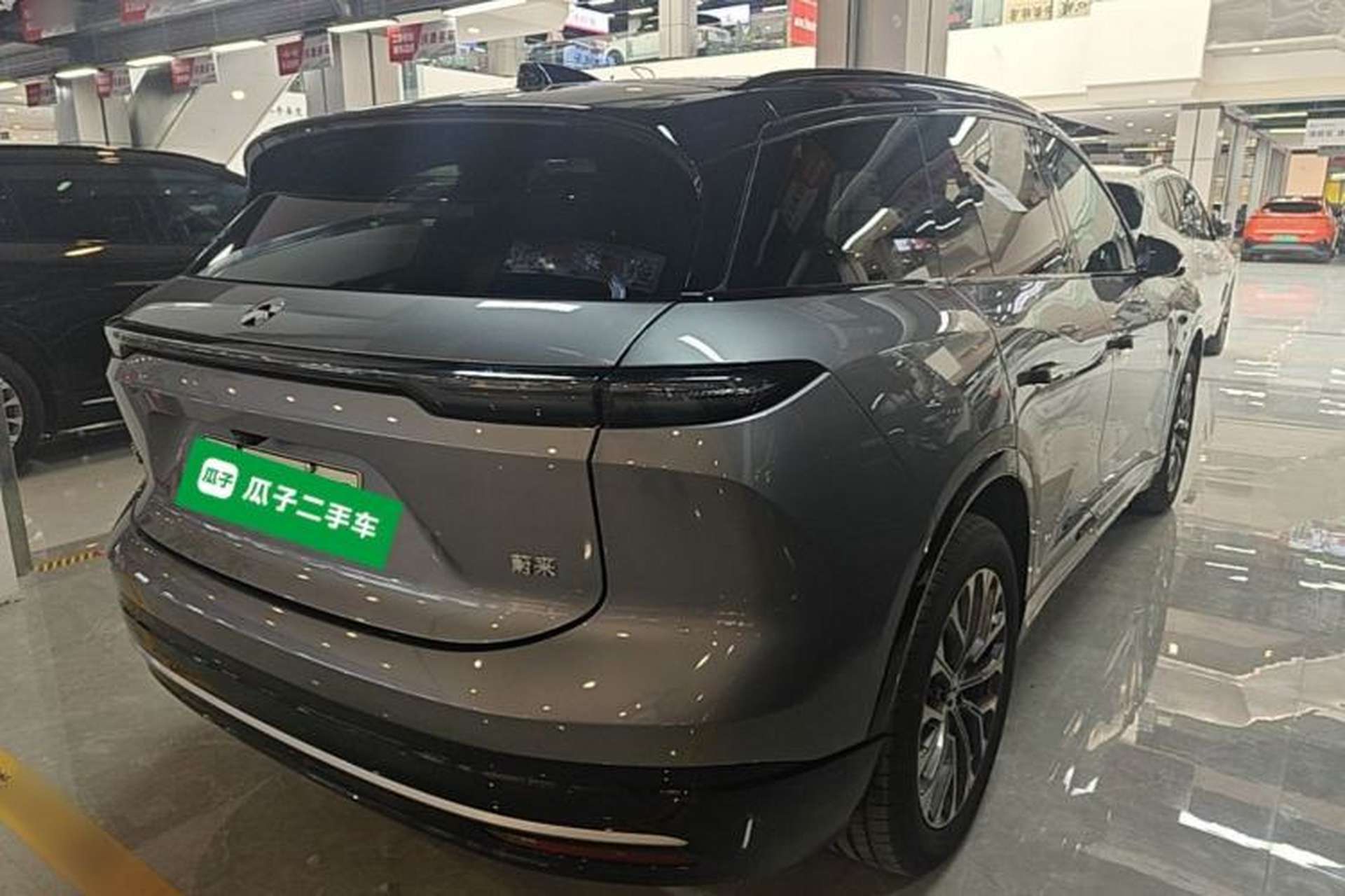 Used Nio ES6 2025 75 kWh Rear Right 45 Deg