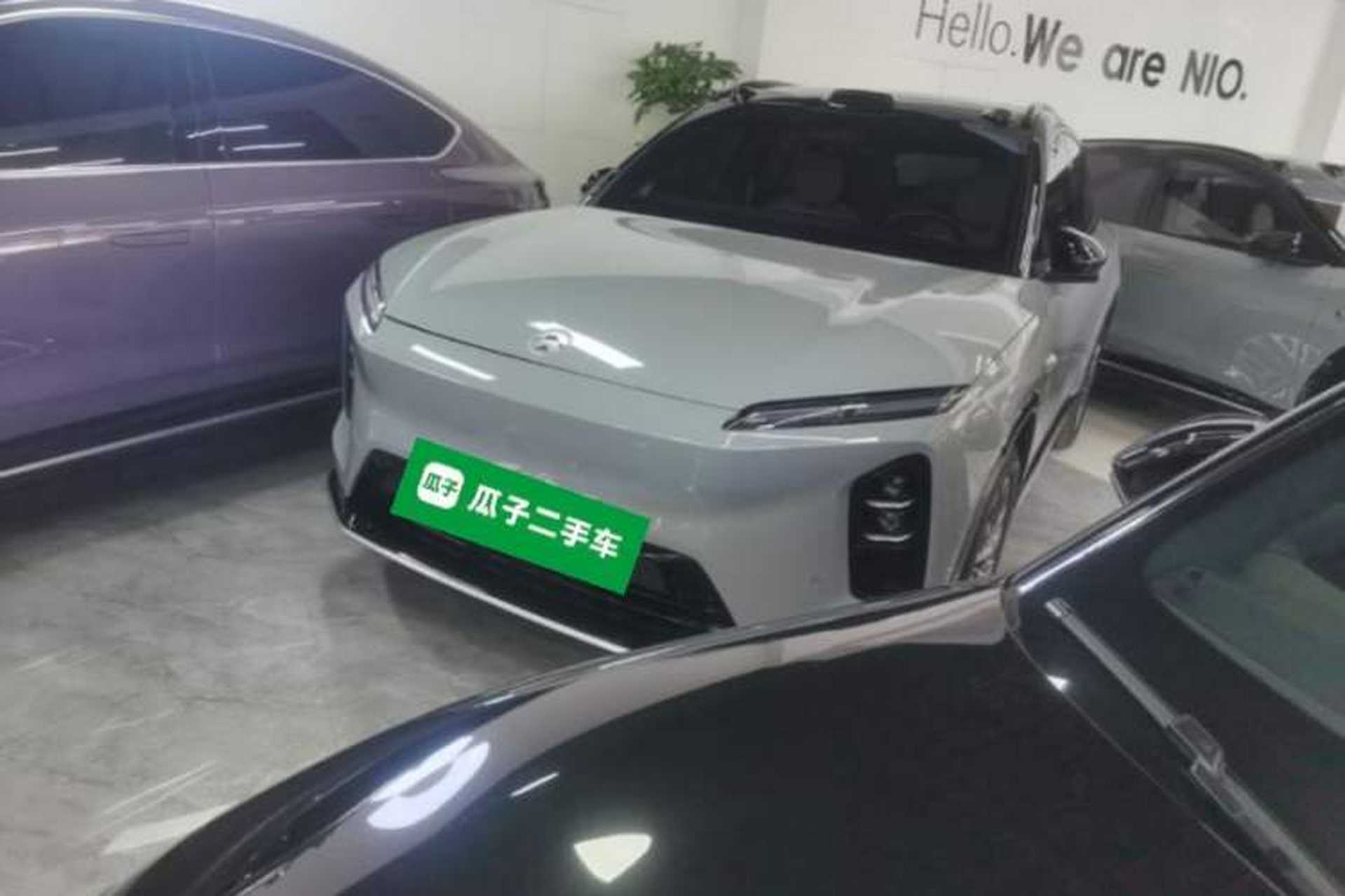 Used Nio ES6 2025 75 kWh Front Left 45 Deg