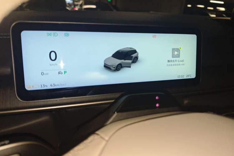 Used Nio ES6 2025 75 kWh Instrument Cluster