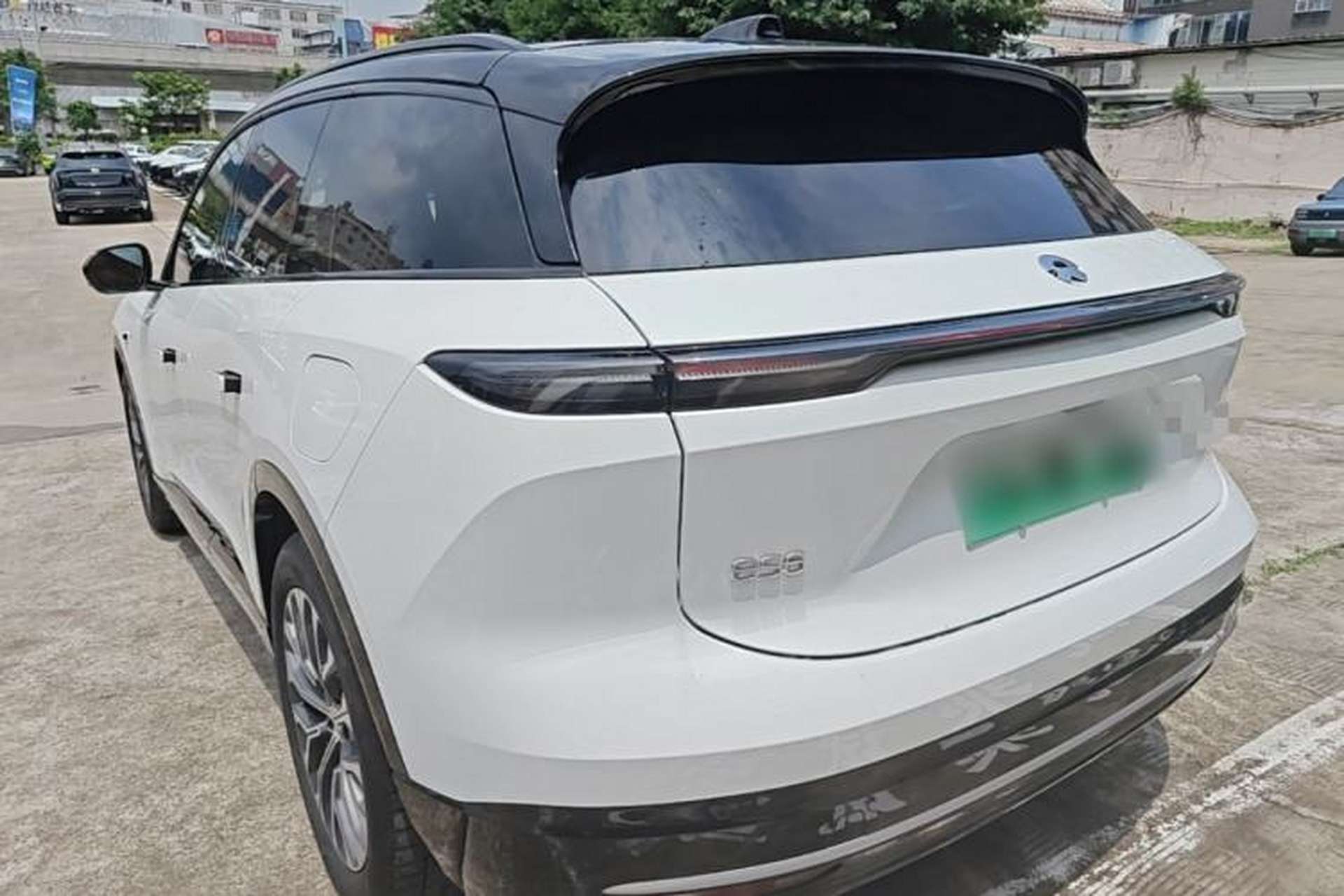 Used Nio ES6 2025 75 kWh Rear Left 45 Deg