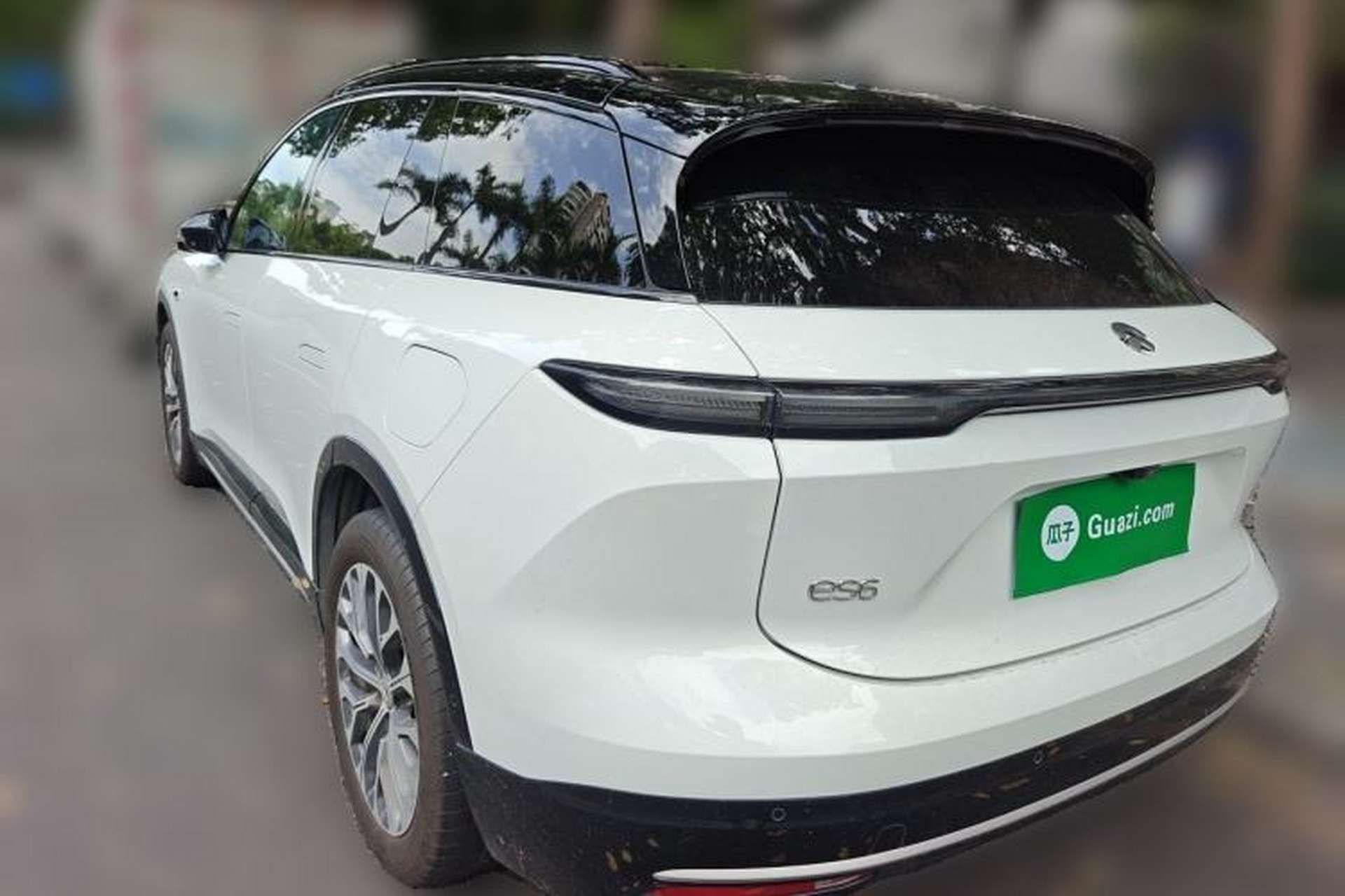Used Nio ES6 2025 75 kWh Rear Left 45 Deg