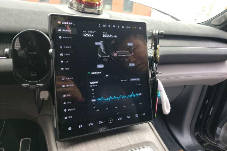 Used Nio ES7 2022 100kWh First Edition Audio And AC Panel