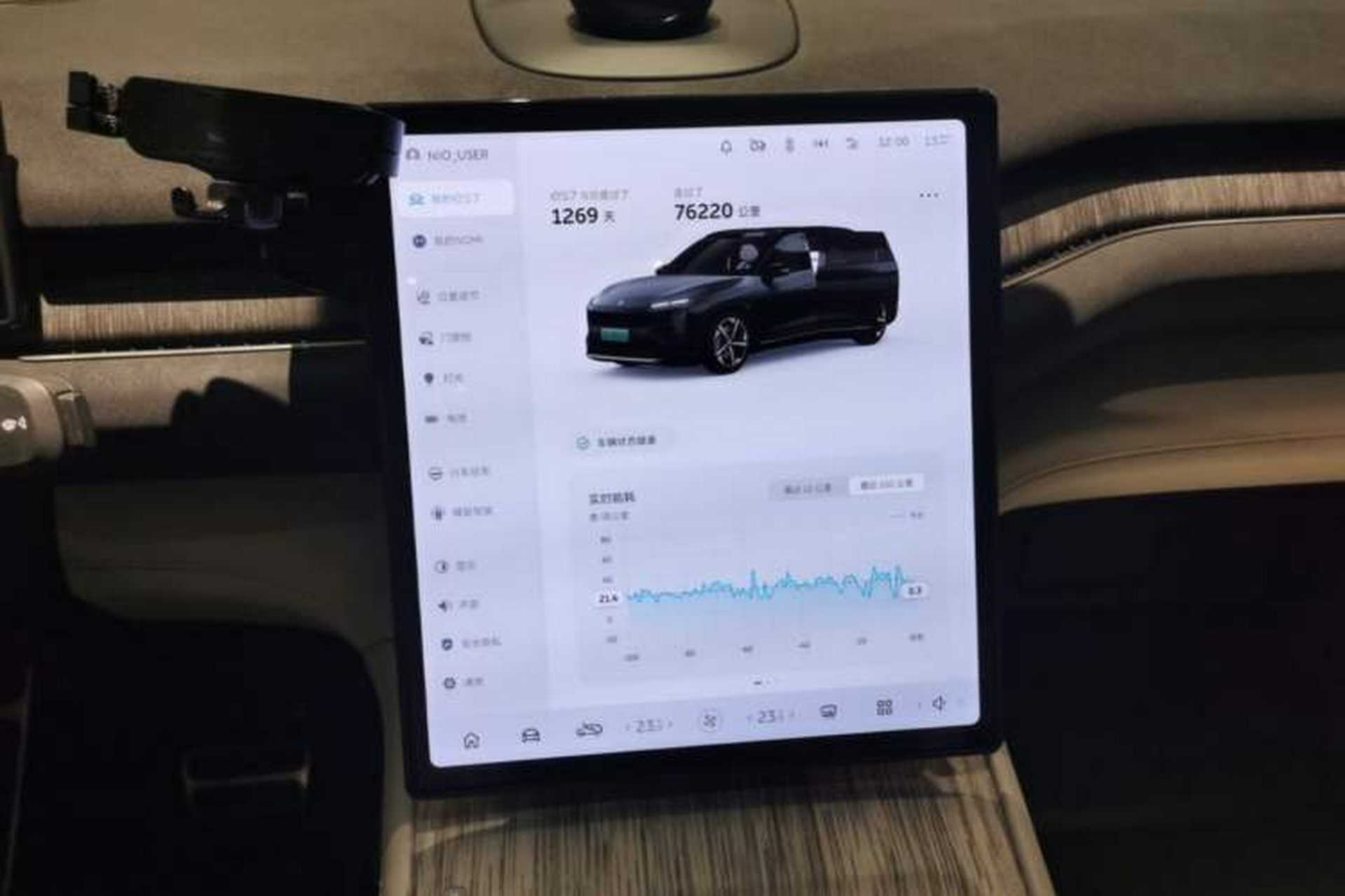 Used Nio ES7 2022 100kWh First Edition Audio And AC Panel