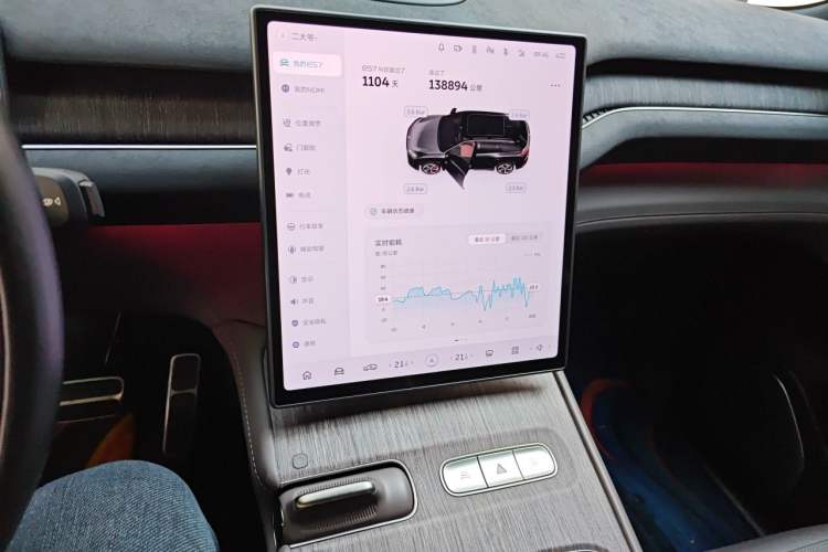 Used Nio ES7 2022 100kWh First Edition Audio And AC Panel
