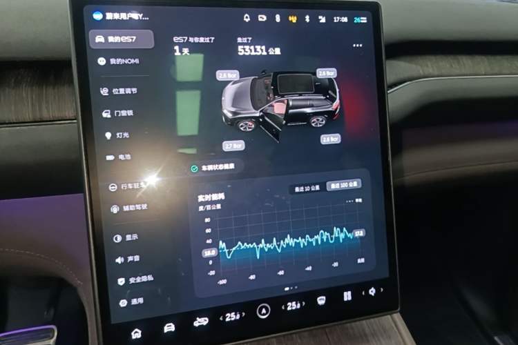 Used Nio ES7 2022 100kWh First Edition Audio And AC Panel