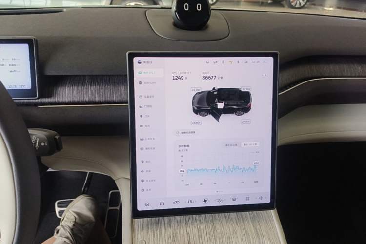 Used Nio ES7 2022 75 kWh Audio And AC Panel