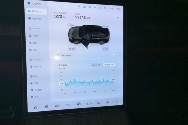 Used Nio ES7 2022 100 kWh Audio And AC Panel