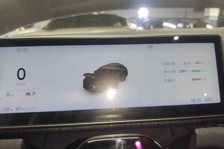 Used Nio ES7 2022 75 kWh Instrument Cluster