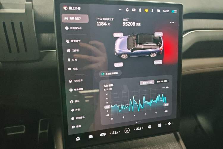 Used Nio ES7 2022 100 kWh Audio And AC Panel