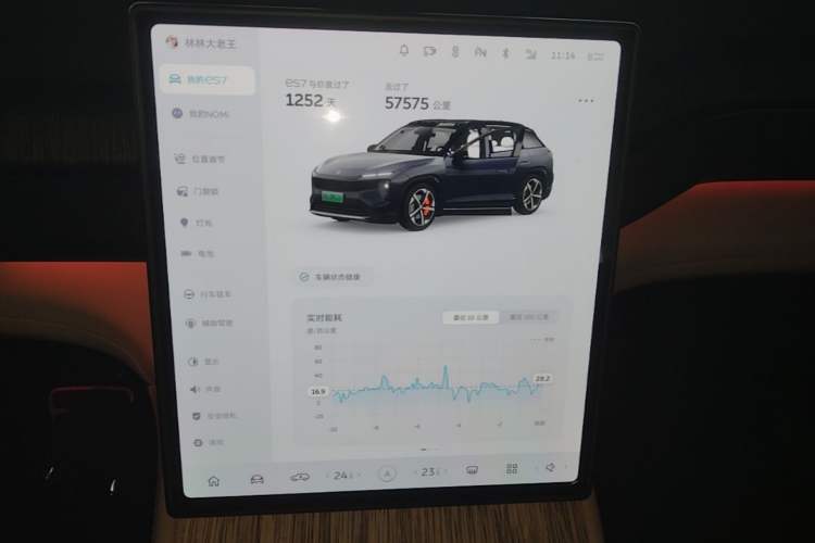 Used Nio ES7 2022 100kWh First Edition Audio And AC Panel