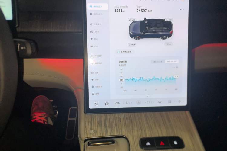 Used Nio ES7 2022 75 kWh Audio And AC Panel