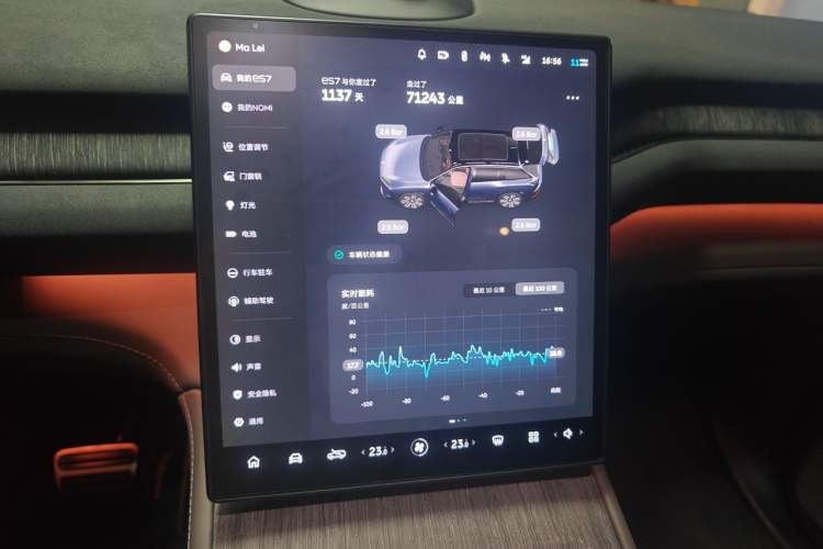 Used Nio ES7 2022 75 kWh Audio And AC Panel
