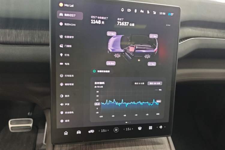 Used Nio ES7 2022 75 kWh Audio And AC Panel