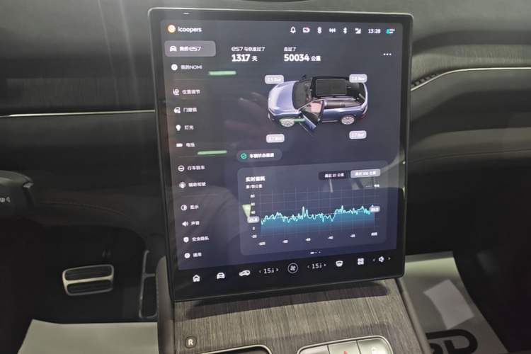 Used Nio ES7 2022 75 kWh Audio And AC Panel