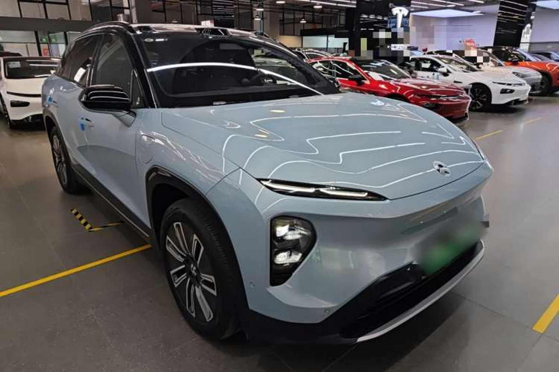 Used Nio ES7 2022 75 kWh Front Right 45 Deg