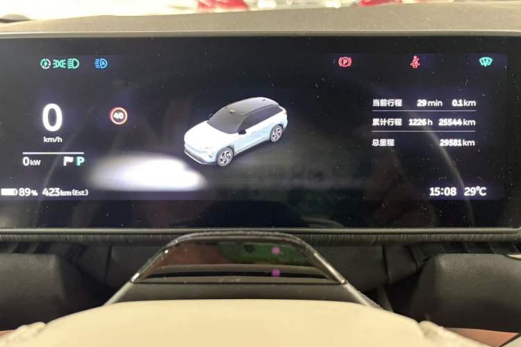 Used Nio ES7 2022 100kWh First Edition Instrument Cluster