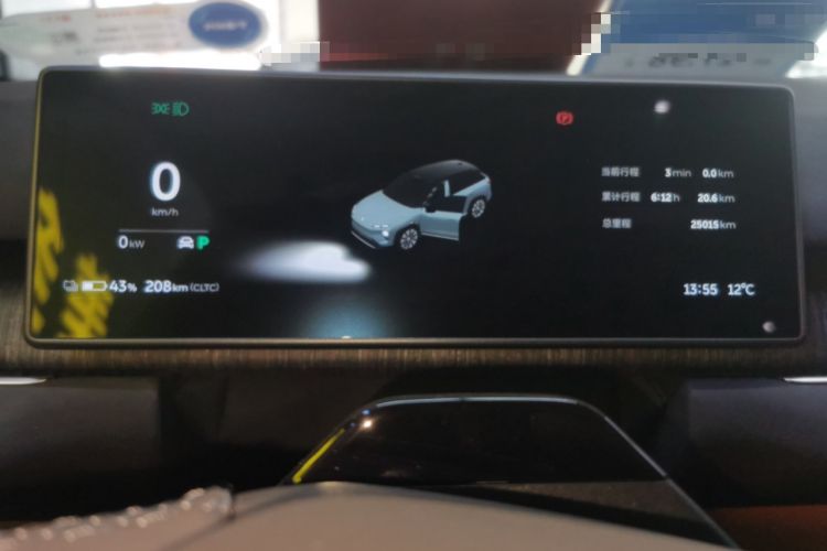 Used Nio ES7 2022 75 kWh Instrument Cluster