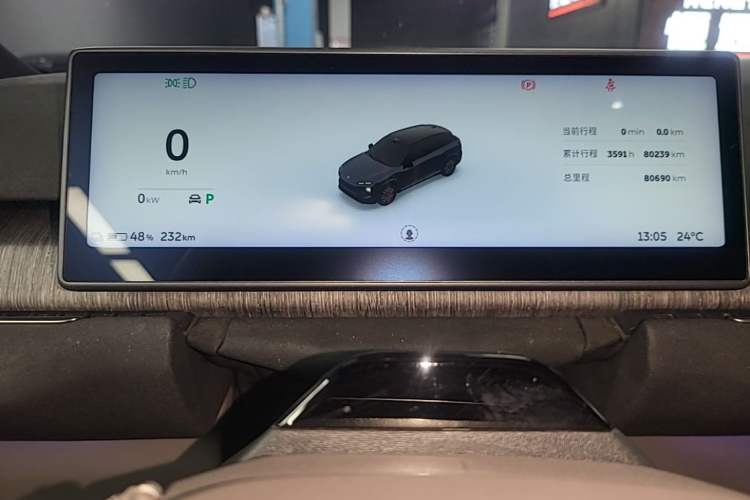 Used Nio ES7 2022 75 kWh Instrument Cluster