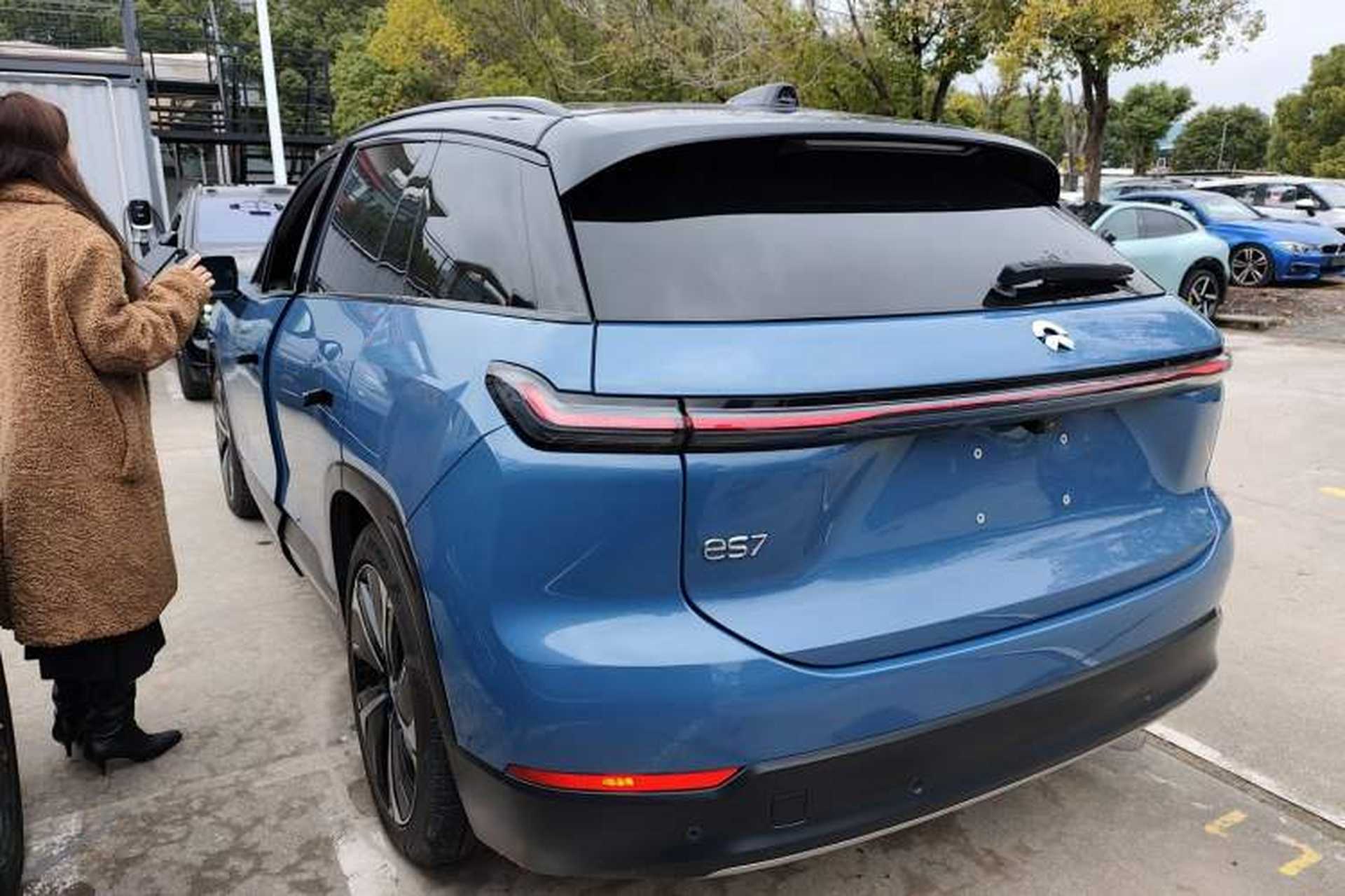 Used Nio ES7 2022 100kWh First Edition Rear Left 45 Deg