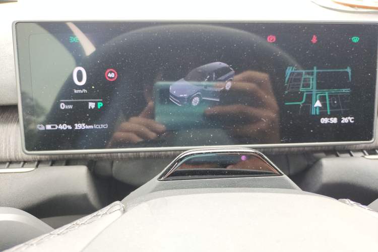 Used Nio ES7 2022 75 kWh Instrument Cluster