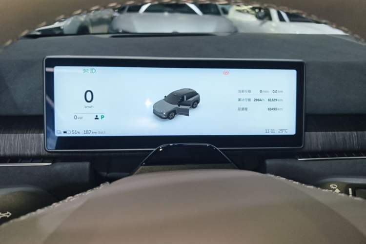 Used Nio ES7 2022 75 kWh Instrument Cluster