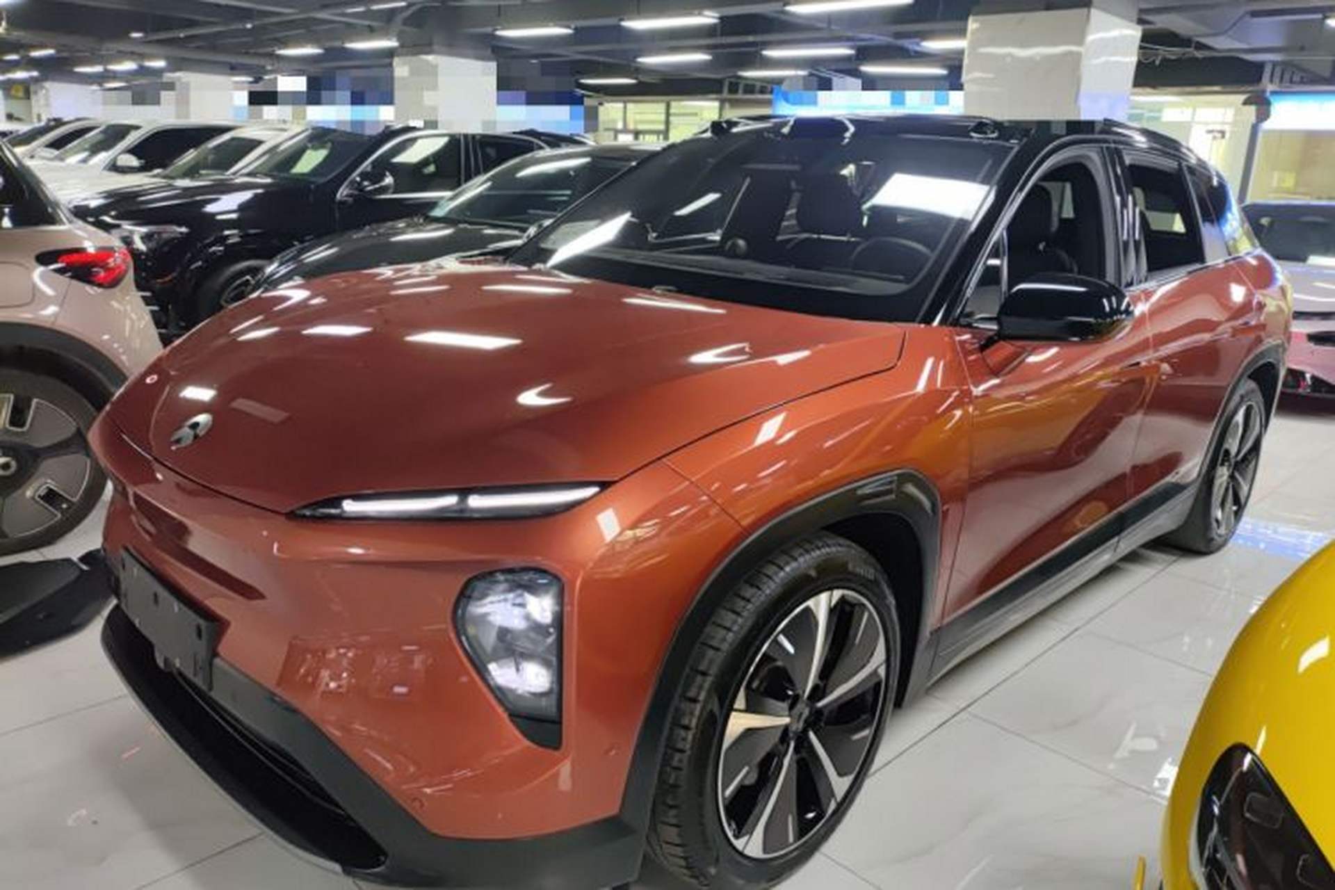 Used Nio ES7 2022 100kWh First Edition Front Left 45 Deg