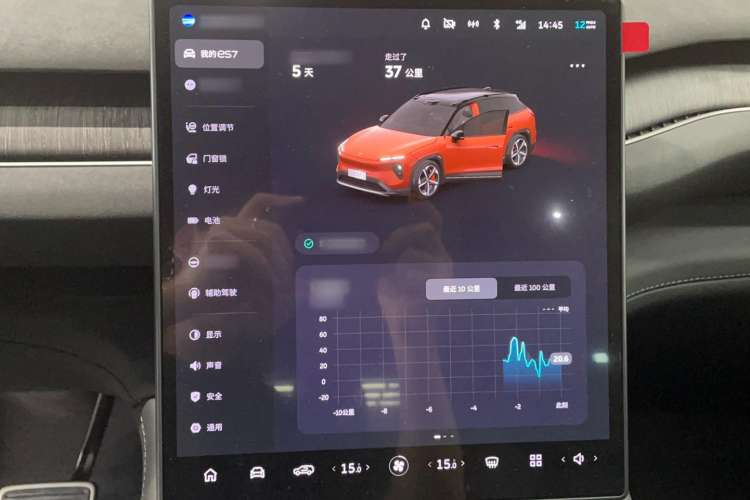 Used Nio ES7 2022 100kWh First Edition Interior 3