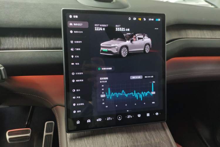 Used Nio ES7 2022 75 kWh Audio And AC Panel