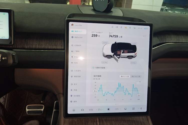 Used Nio ES7 2022 75 kWh Audio And AC Panel