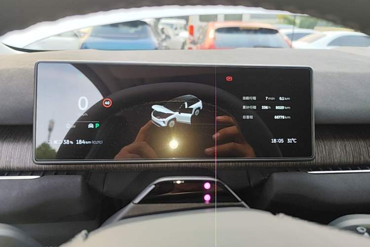 Used Nio ES7 2022 75 kWh Instrument Cluster