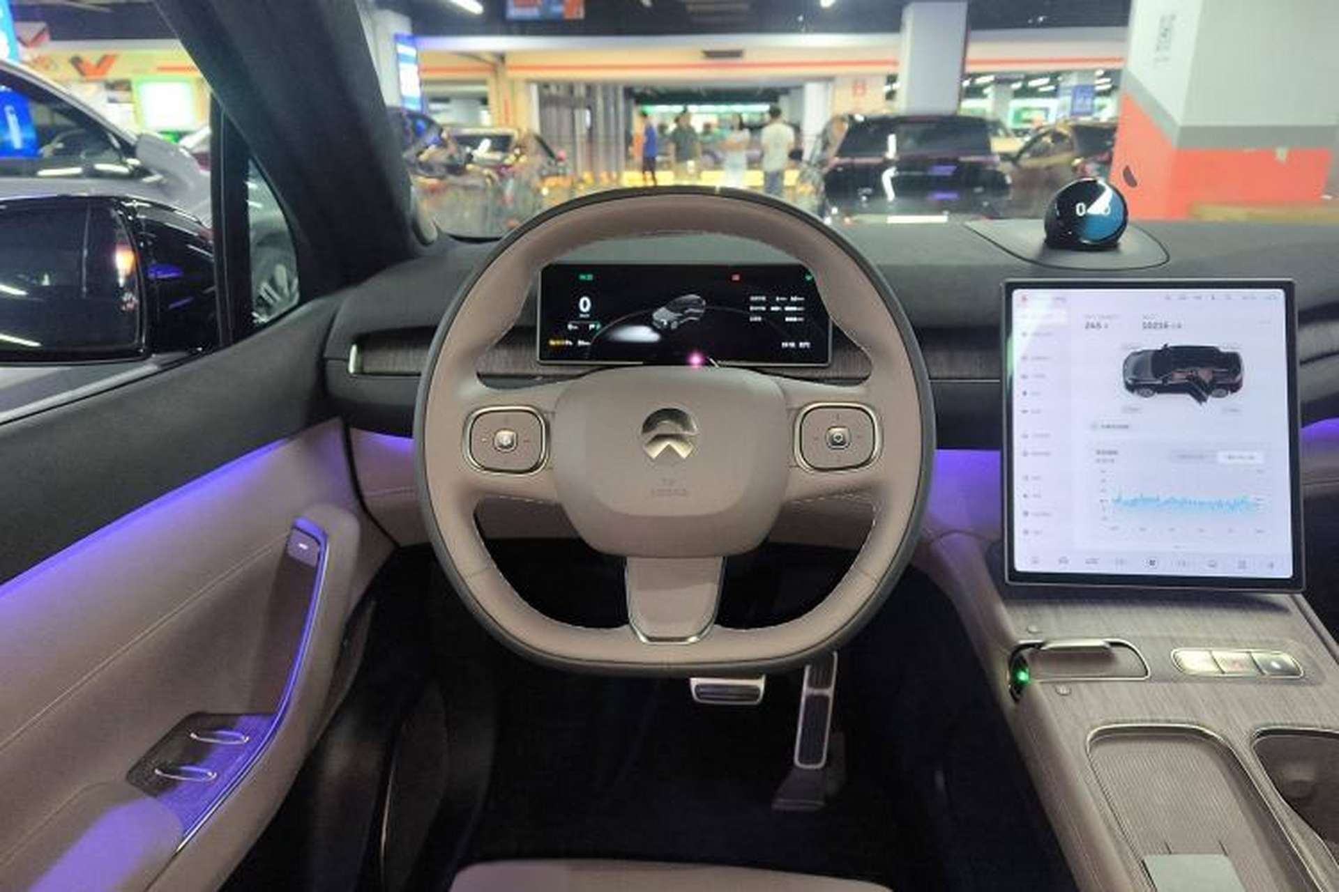 Used Nio ES7 2024 75 kWh Steering Wheel