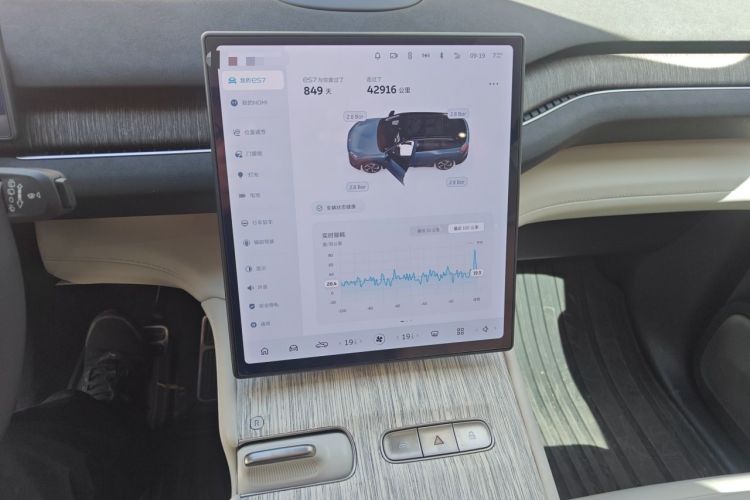 Used Nio ES7 2024 75 kWh Audio And AC Panel