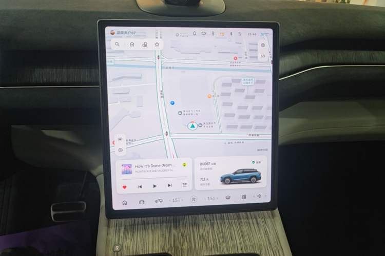 Used Nio ES7 2024 75 kWh Audio And AC Panel