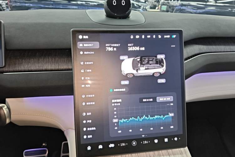 Used Nio ES7 2024 100kWh Audio And AC Panel