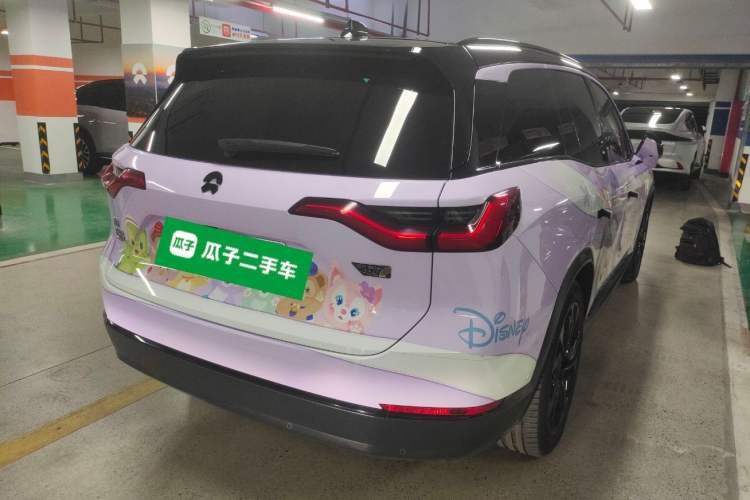 Used Nio ES8 2020 450 km Range 6-Seater Version Rear Right 45 Deg