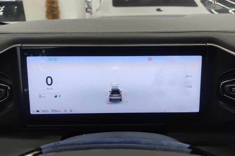 Used Nio ES8 2020 580 km Range Signature Edition Six-Seater Version Instrument Cluster