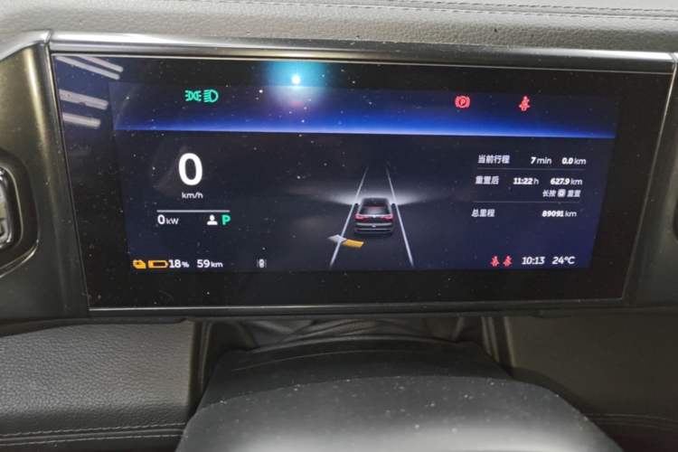 Used Nio ES8 2018 355 km Base Version 6-Seater Edition Instrument Cluster