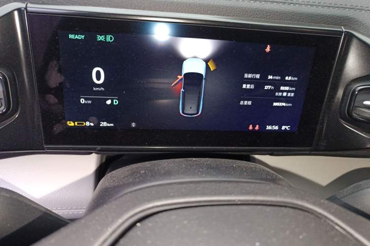 Used Nio ES8 2018 355 km Base Version 6-Seater Edition Instrument Cluster