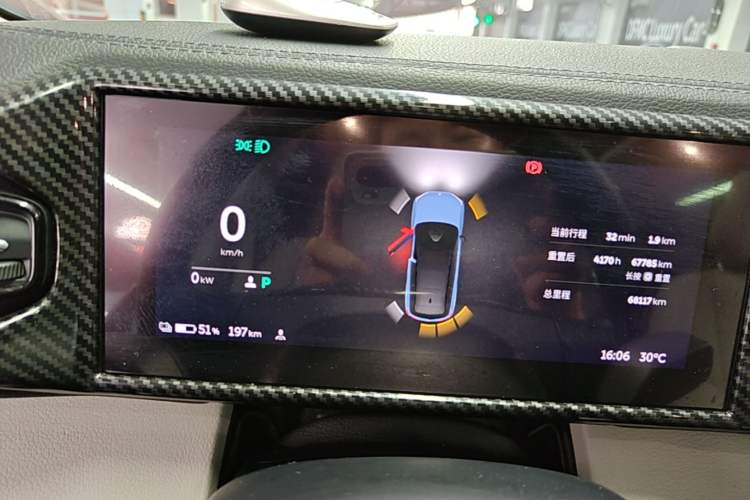 Used Nio ES8 2018 355 km Base Version 7-Seater Edition Instrument Cluster
