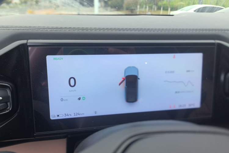 Used Nio ES8 2018 355 km Base Version 6-Seater Edition Instrument Cluster