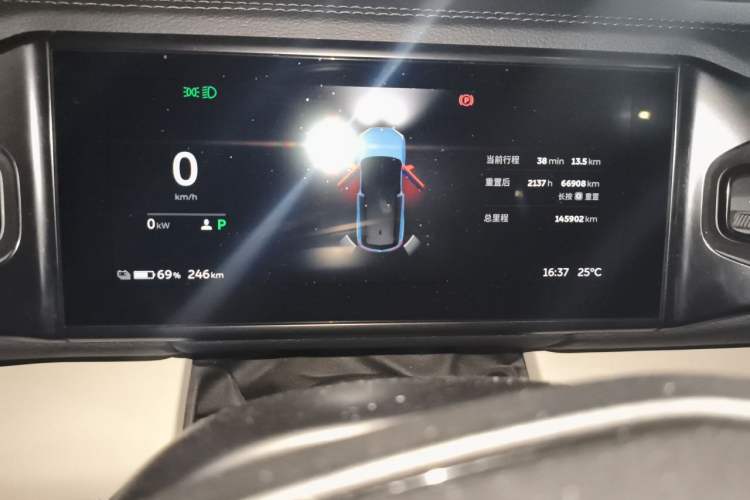 Used Nio ES8 2018 355 km Base Version 7-Seater Edition Instrument Cluster