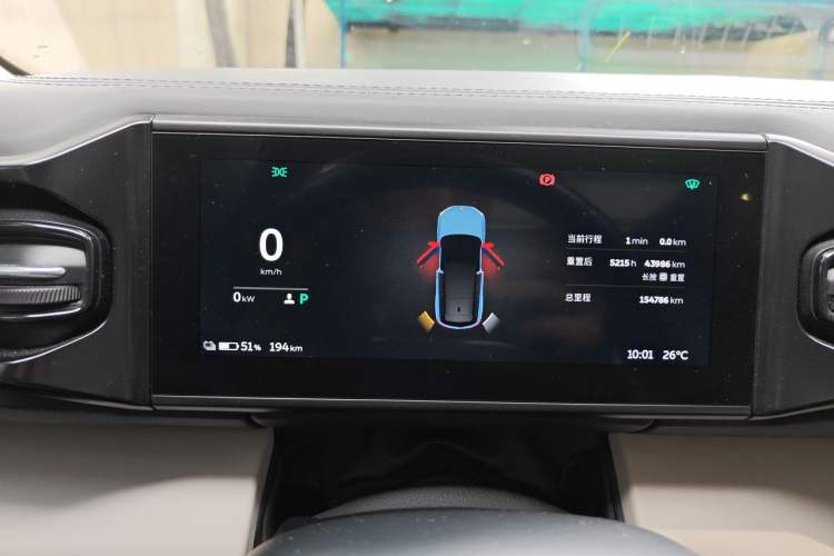 Used Nio ES8 2018 355 km Base Version 7-Seater Edition Instrument Cluster