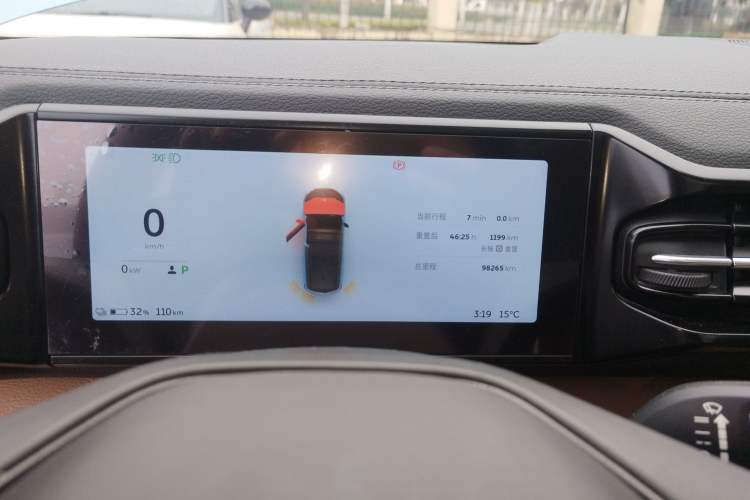 Used Nio ES8 2018 355 km Base Version 7-Seater Edition Instrument Cluster