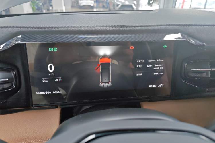 Used Nio ES8 2018 355 km Base Version 6-Seater Edition Instrument Cluster