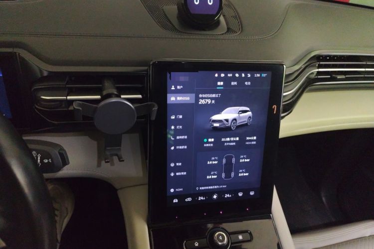 Used Nio ES8 2018 Founder Edition Audio And AC Panel