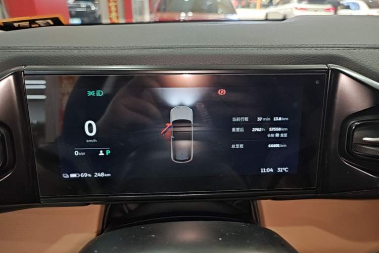 Used Nio ES8 2018 355 km Base Version 7-Seater Edition Instrument Cluster